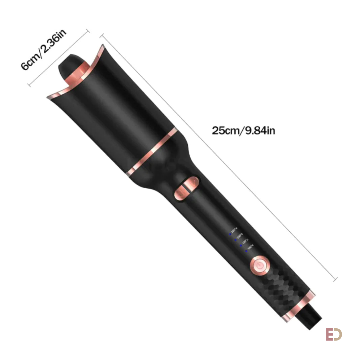 Automatic Rotating Negative Ion Hair Curler 
