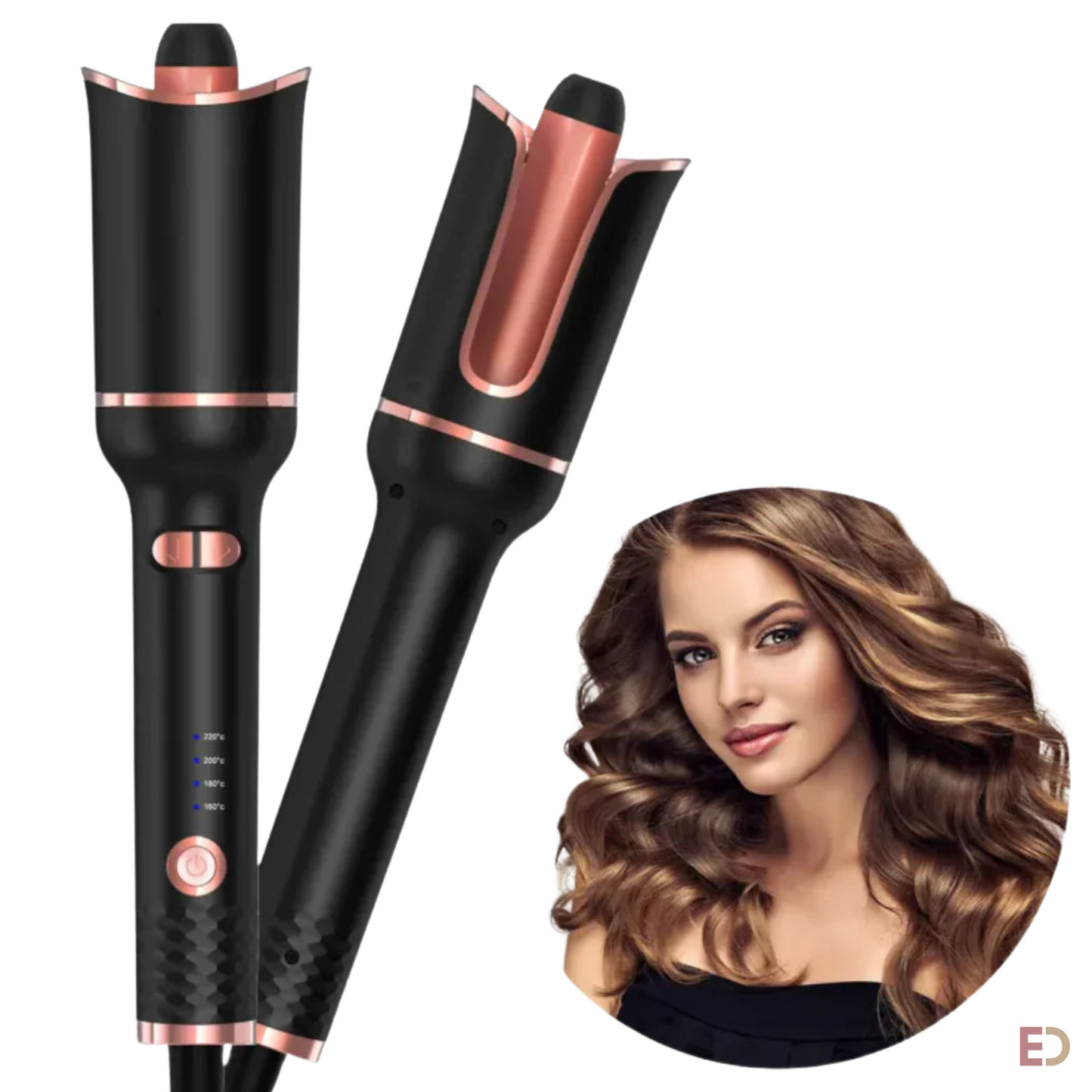 Automatic Rotating Negative Ion Hair Curler 